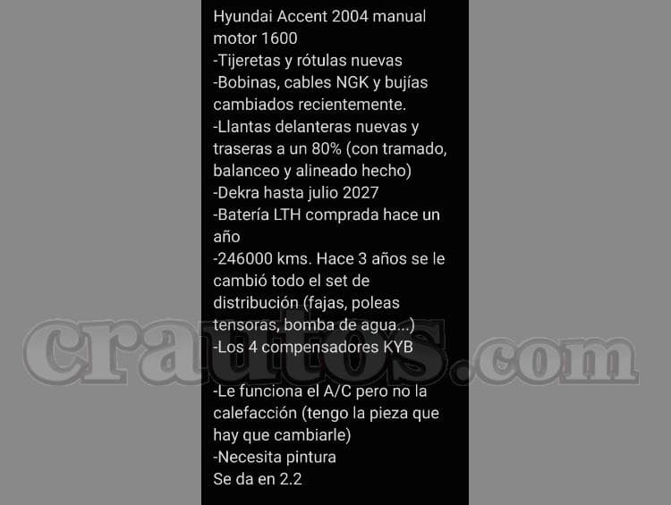 Foto del vehículo